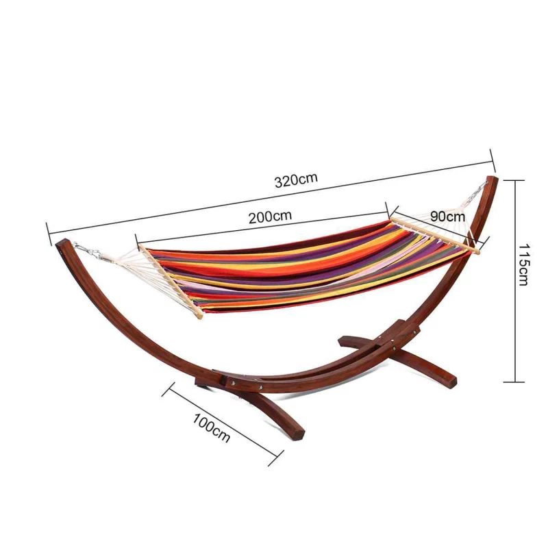 Hamac Waltz Hamac cu suport din lemn NEW YORK