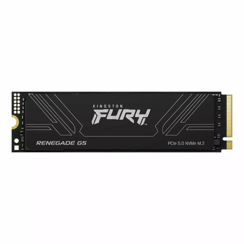 SSD KINGSTON M.2 NVME SSD 4.0TB FURY RENEGADE G5, PCIE5.0 X4 NVME, M2 TYPE 2280 FORM FACTOR, SINGLE-SIDED, SEQUENTIAL READS 14800 MB/S, SEQUENTIAL WRITES 14000 MB/S, MAX RANDOM 4K READ 2,200,000 / WRITE 2,200,000 IOPS, SM2508 CONTROLLER, DRAM CACHE, TBW