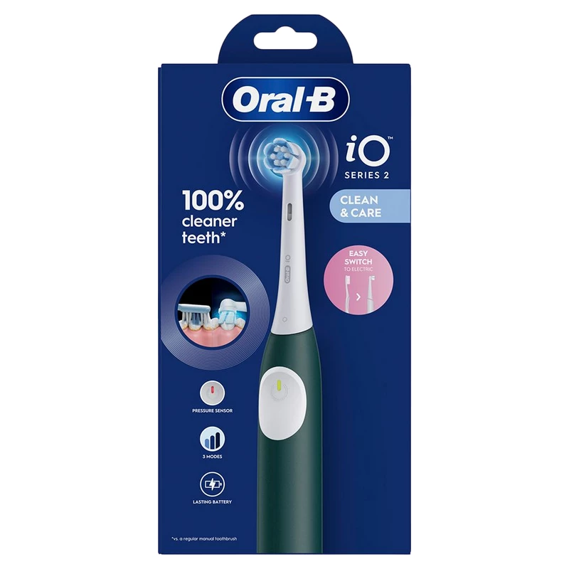 Periuta de dinti electrica Oral-B ELECTRIC TOOTHBRUSH BRAUN IO2 GREEN FOREST