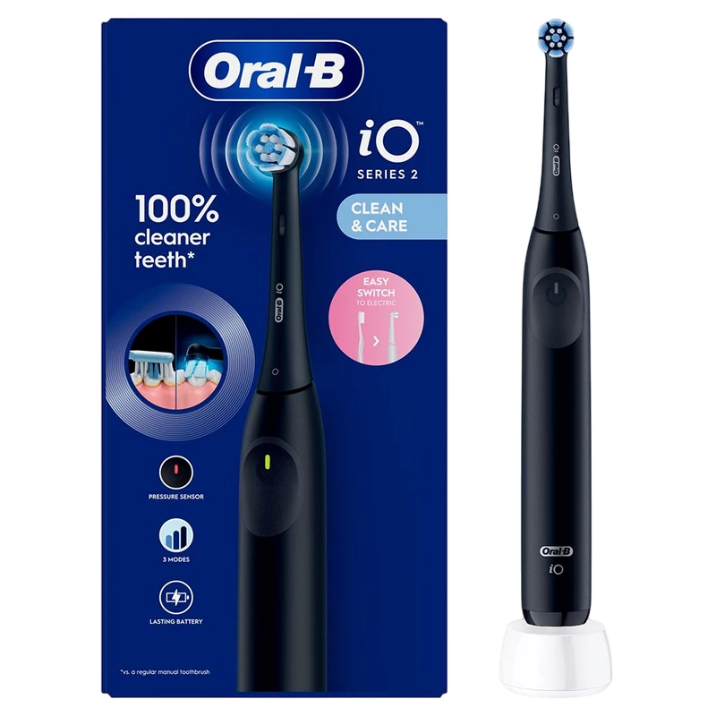 Periuta de dinti electrica Oral-B ELECTRIC TOOTHBRUSH BRAUN IO2 NIGHT BLACK