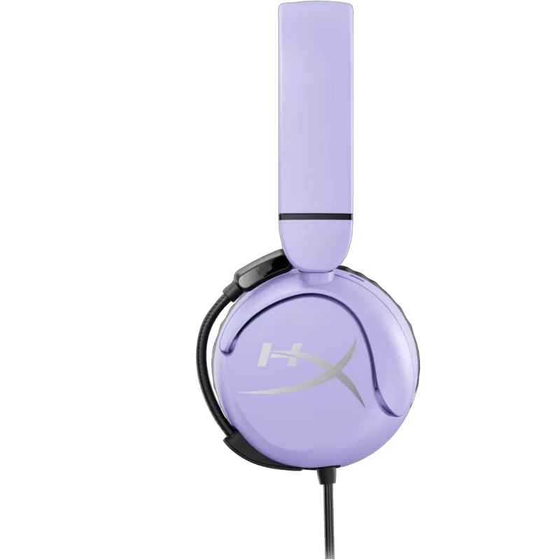 Игровые наушники HyperX Gaming Headset HyperX Cloud Mini, 30mm driver, 20-20khz, 83db, 127g., Flip-to-mute, Rotating ear cupse, 1.2m, 3.5(4pin), Lavender