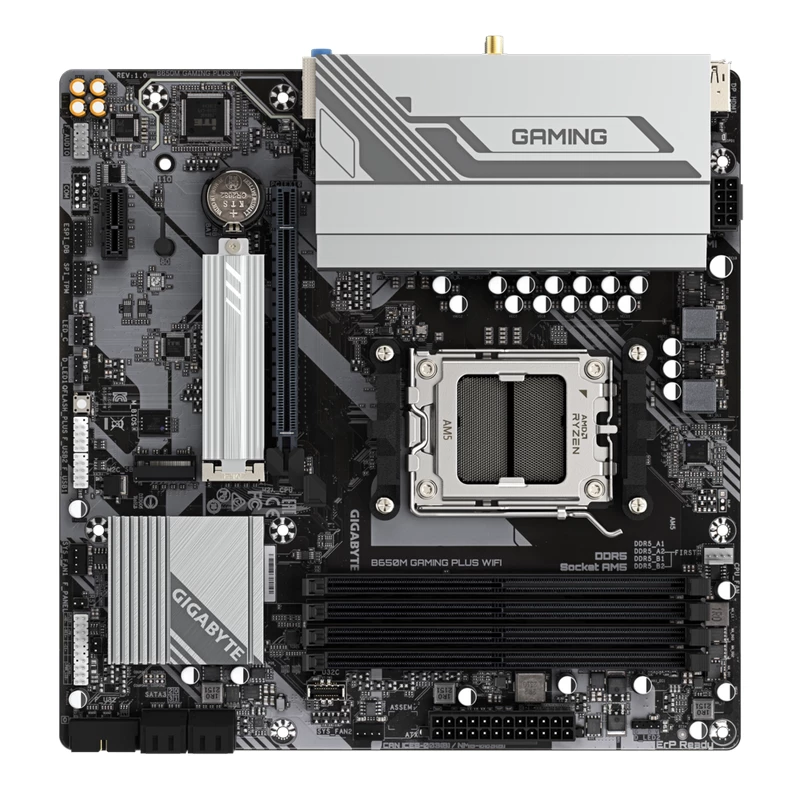 Placa de baza GIGABYTE MB AM5  B650M GAMING PLUS WIFI  MATX