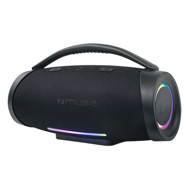 Колонка MUSE Portable Speaker MUSE M-970 BT, USB, TWS, IPX6, AUX, Black, 300W, 6000mAh / 7.4V, 10H playtime, USB-C