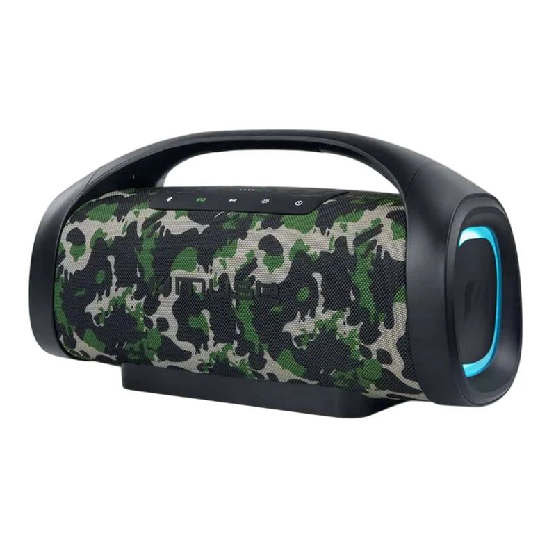 Boxa MUSE PORTABLE SPEAKER  M-980 CA, USB, TWS, IPX6, AUX, CAMOUFLAGE, 6000MAH / 7.4V, 10H PLAYTIME, USB-C