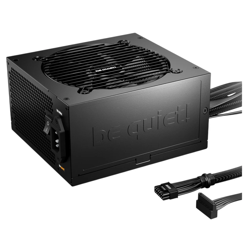 Блок питания ПК be quiet! Power Supply ATX 1000W be quiet! PURE POWER 12, 80+ Gold, 120mm, Active PFC, SR+LLC+DC/DC, ATX 3.1, Full Modular, Black