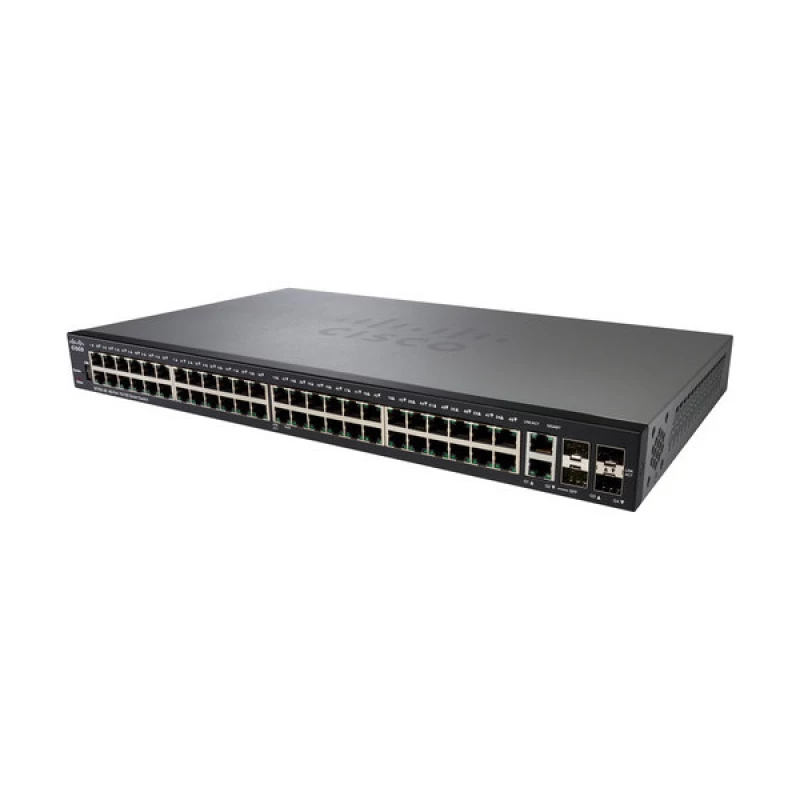 Smart switch CISCO 48-port 10/100Mbps Smart Switch Cisco SF250-48, 2xSFP, 2xSFP Combo