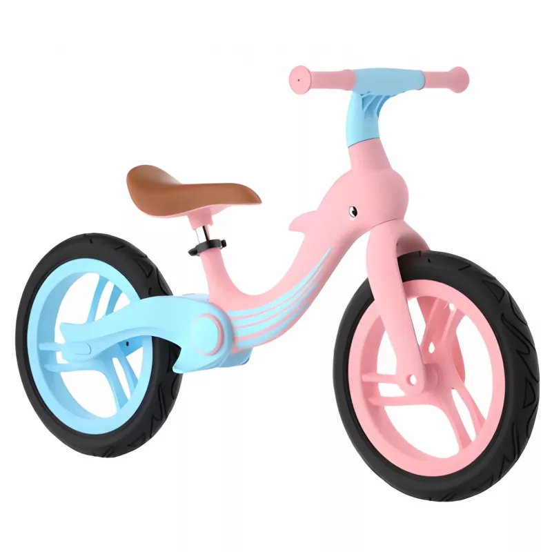 Bicicleta fara pedale 4Play Складной беговел 4Play Dolphin Blue-Pink