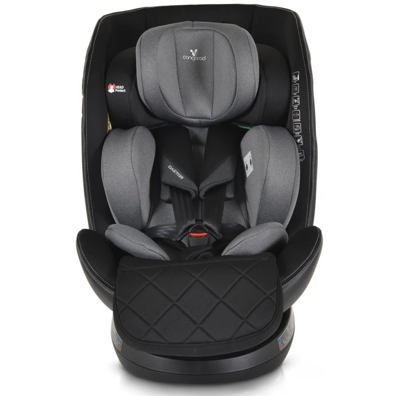 Автокресло детская Cangaroo Детское автокресло Cangaroo Castor I-Size Grey