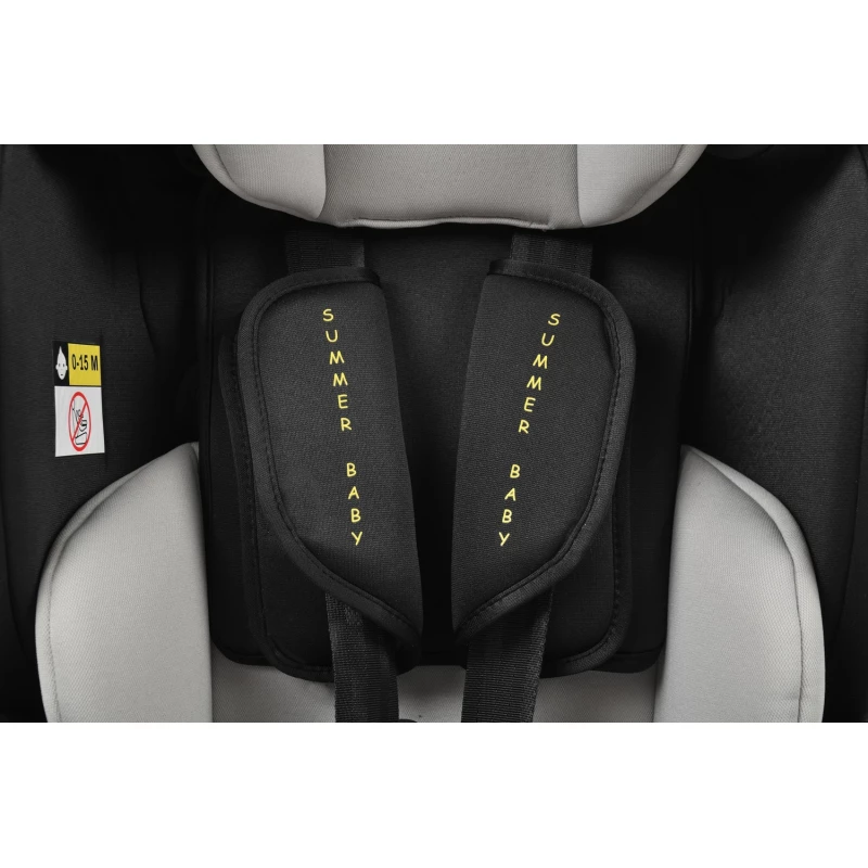 Автокресло детская Summer baby Детское автокресло Summer Baby Porto I-Size (4238) Black/Grey