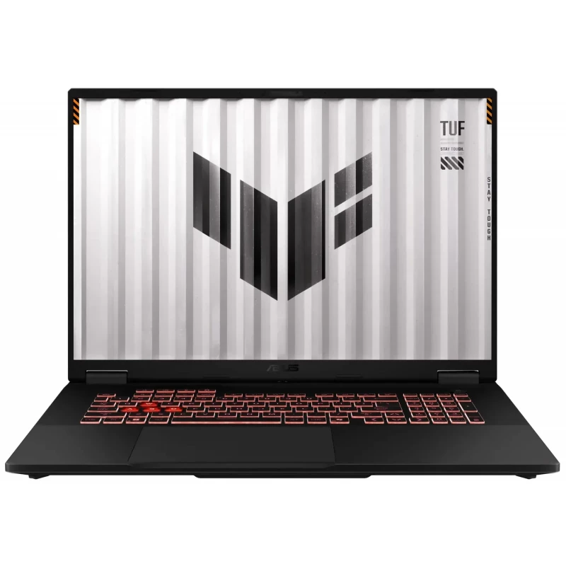 Laptop gaming ASUS 18.0" TUF Gaming A18 FA808UM, AMD Ryzen 7 260 3.8-5.1GHz/16GB DDR5/1TB PCIe 4.0 NVMe/GeForce RTX5060 8GB GDDR7, WiFi 6E 802.11ax/BT5.3/2.5G LAN/HDMI/1080P Cam/Backlit RGB Keyb./18 IPS 144Hz 3ms FullHD+ (1920x1200)/No OS FA808UM-S8063