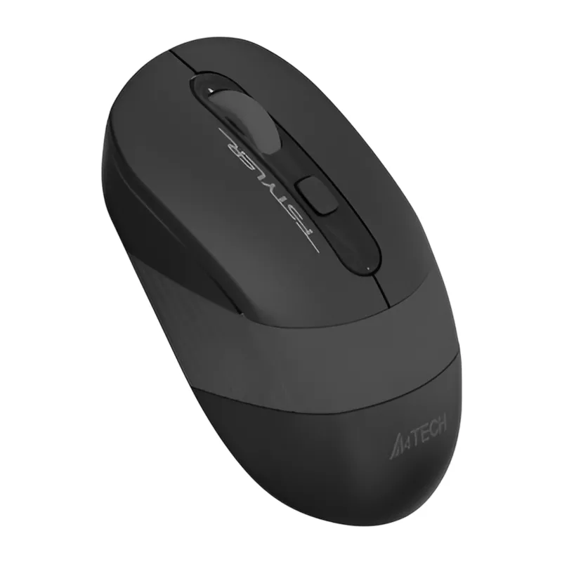 Mouse wireless A4TECH FG10S, Black/Grey