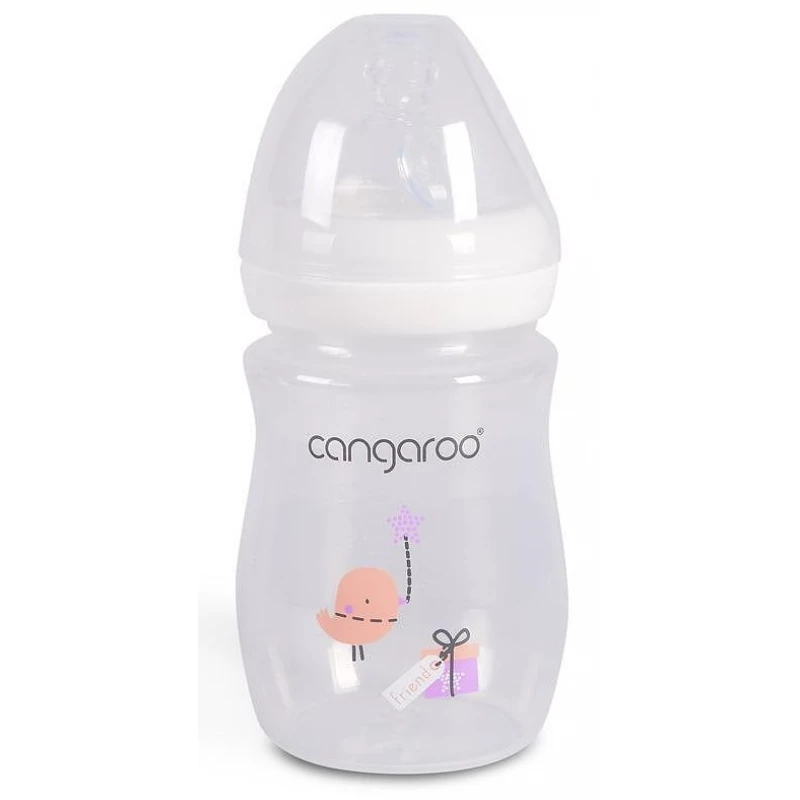 Biberon pentru bebelusi Cangaroo Бутылочка для кормления Cangaroo Birdy Blu Girl C0562 160ml