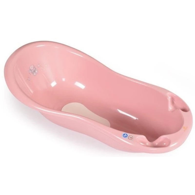 Cadita pentru copii Cangaroo Ванночка Cangaroo Bear 2138 Pink 100cm