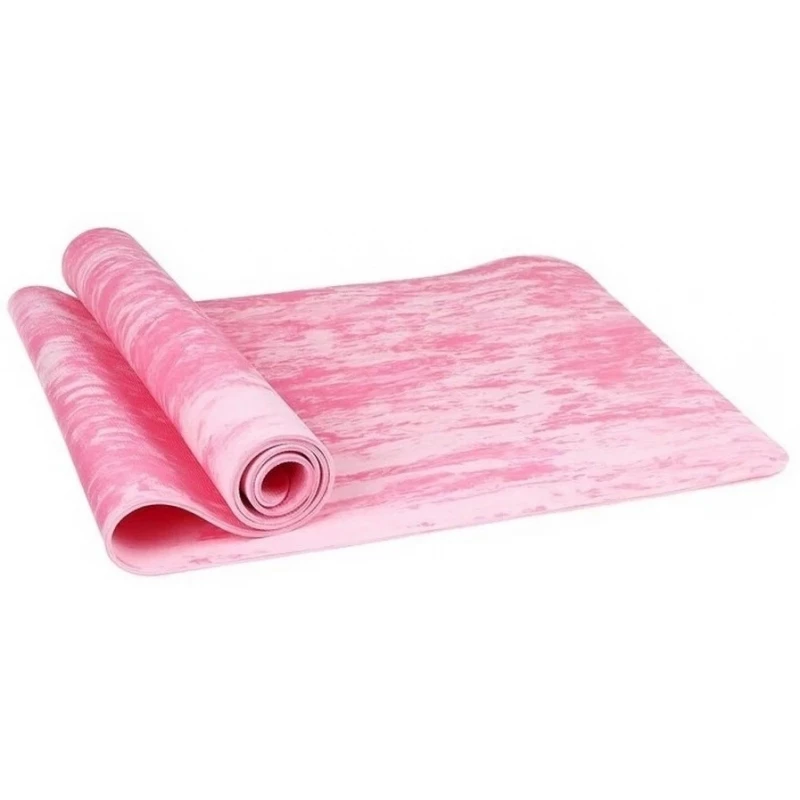 Covoras fitness 4Play Коврик для йоги 4Play Camouflage 183x61x0.4cm Pink