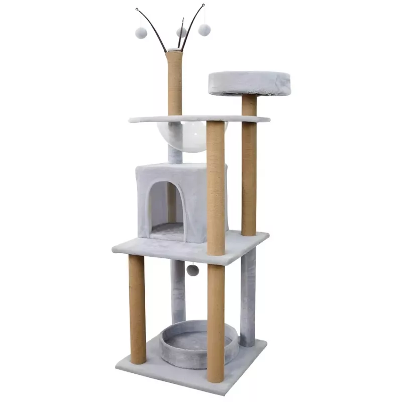 Ansamblu de joaca pentru pisici Cat Tree 523 Grey