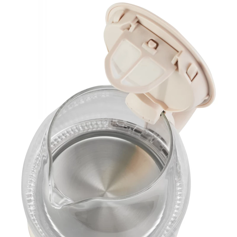 Ceainic electric ADLER Электрочайник Adler AD-1283 Glass Сream