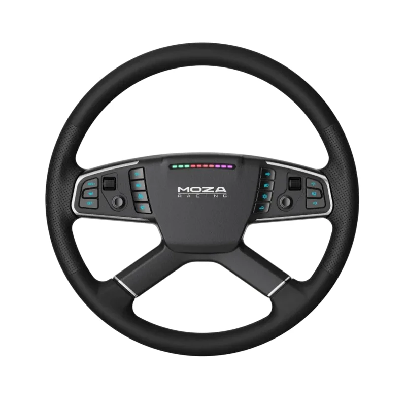 Volan MOZA DD R5 5.5 Nm, 400 mm, Quick Release, Pedals (x2), USB/Wireless