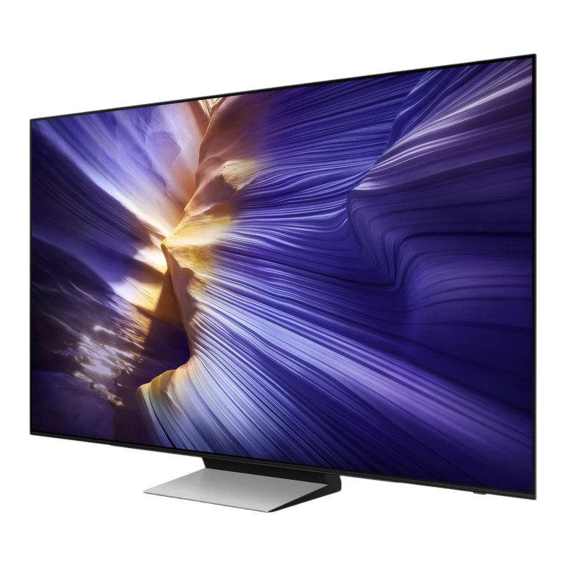 Televizor Samsung 65" OLED SMART TV Samsung QE65S90FAUXUA, Quantum Dot OLED 4K UHD, Tizen OS, Black