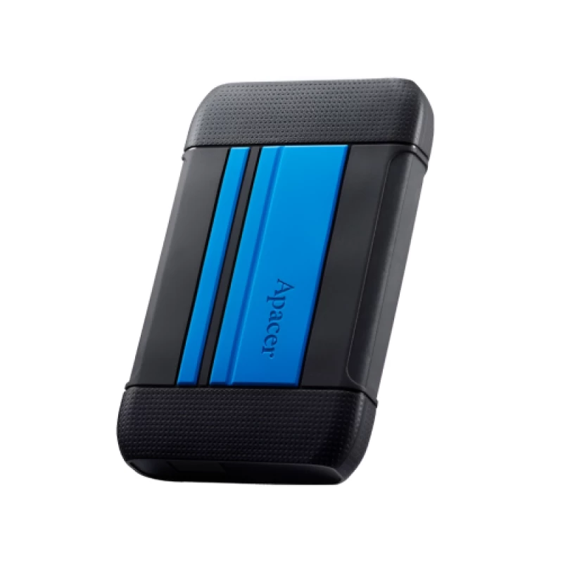 Жёсткий диск внешний APACER 2.0TB (USB3.1) 2.5" Apacer AC633 Military-Grade MIL-STD-810G Shockproof, IP55 Rugged, Black-Blue (AP2TBAC633U-1)
