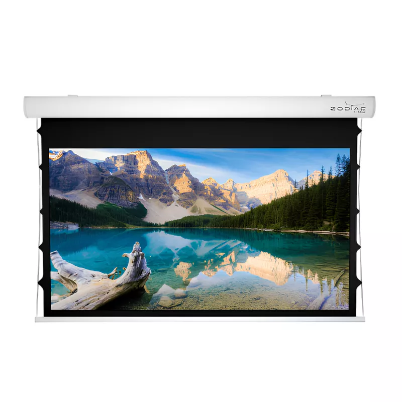 Ecran p-u proiector SOPAR Electrical Screen 16:9 Sopar Taurus Tensioned, 5252ZT, 255x143cm view area, BB, 1.0 gain