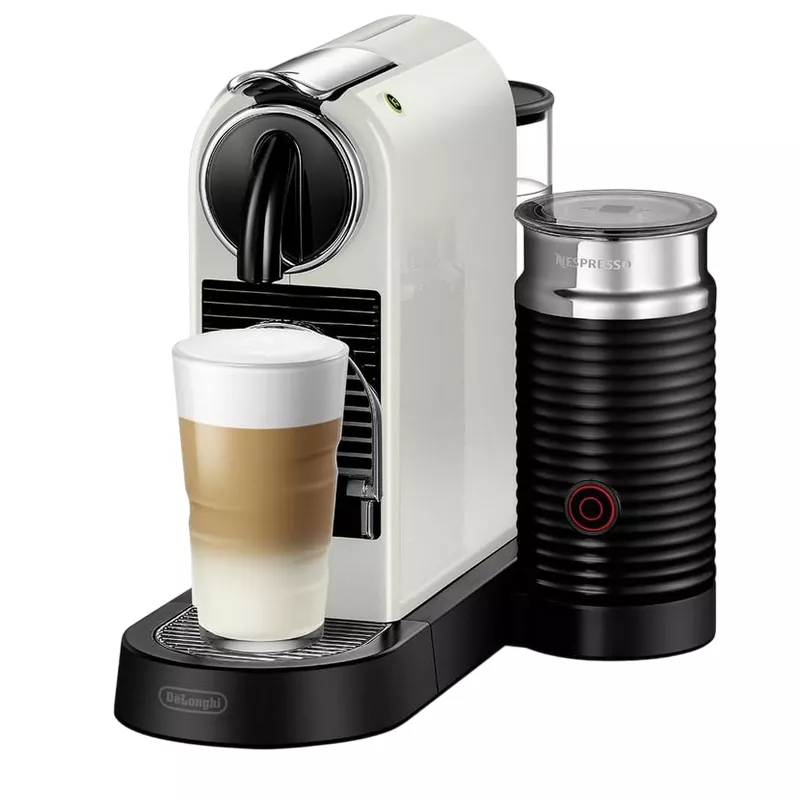 Кофемашина Delonghi Capsule Coffee Makers Delonghi Nespresso EN267.WAE Creamy White