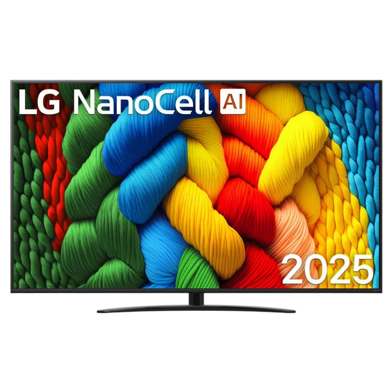 Televizor LG 75" LED SMART TV 75NANO81A6A, Nanocell, 4K UHD, webOS, Black