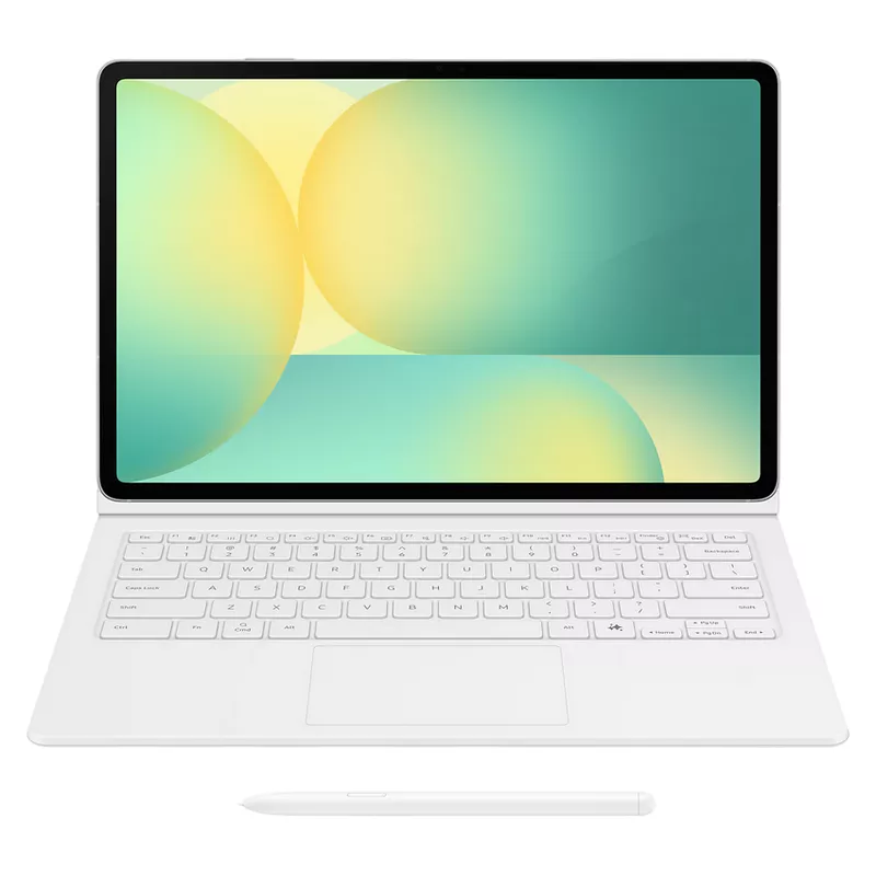 Чехол Samsung Book Cover Keyboard Tab S10 FE+, White
