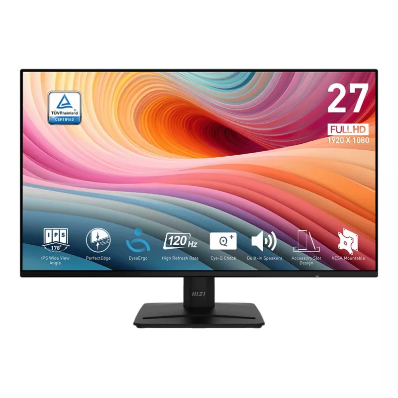 Monitor MSI PRO MP271A E2 27.0” IPS 1920x1080 Black