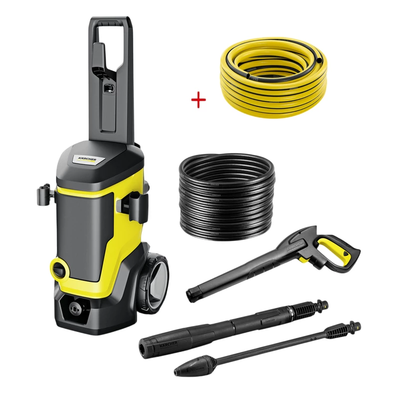 Masina de spalat cu presiune KARCHER High Pressure Washer Karcher 1.317-400.0 (Set) K 7 WCM + 2.645-298.0 Furtun Primo Flex