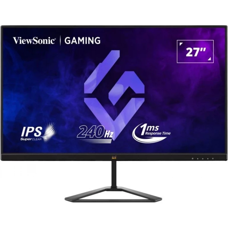 Monitor VIEWSONIC 27.0” VIEWSONIC IPS LED VX2779A-HD-PRO Gaming Bordless Black (1ms, 1000:1, 250cd, 1920x1080, 178°/178°, HDMI x 2, DisplayPort, 240Hz Refresh Rate, Console Mode 120Hz, HDR10, AMD FreeSync, Audio Line-out, VESA)