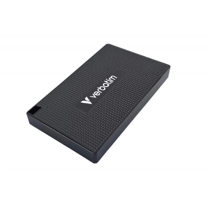 Жёсткий диск внешний VERBATIM M.2 External SSD 1.0TB Verbatim Metal Mini SSD USB 3.2 Gen 2x2, Black, USB-C, Sequential Read/Write: up to 2000/1750 MB/s, USB-C to USB-C cable with USB-A adapter, Compact, Durable Metal design, Nero Backup Software (Windows OS only)