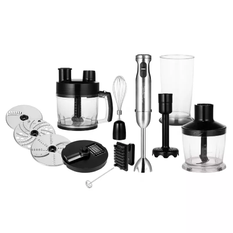 Blender POLARIS Blender Polaris PHB1637AL Putere 1600 W Materialul carcasei Metal Material picior si cutite O?el inoxidabil Material bol Plastic Capacitate bol 0,5 L Trepte de viteze 30 Mod impuls Da Mod turbo Da