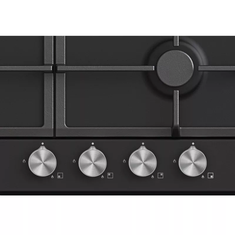 Plita incorporabila cu gaz Candy CHG6BF4WPBB, Black