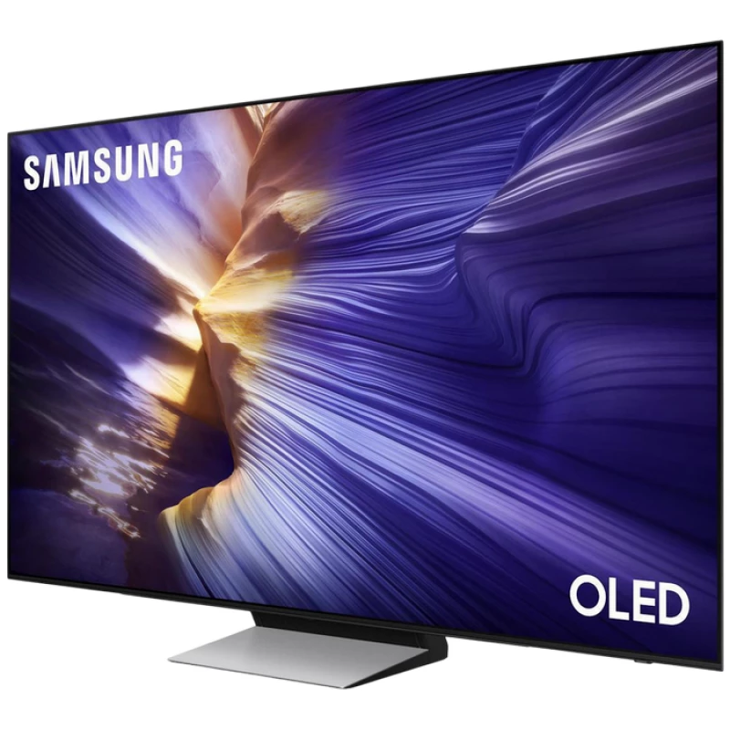 Televizor Samsung 77" OLED SMART TV Samsung QE77S90FAEXUA, Quantum Dot OLED 4K UHD, Tizen OS, Black