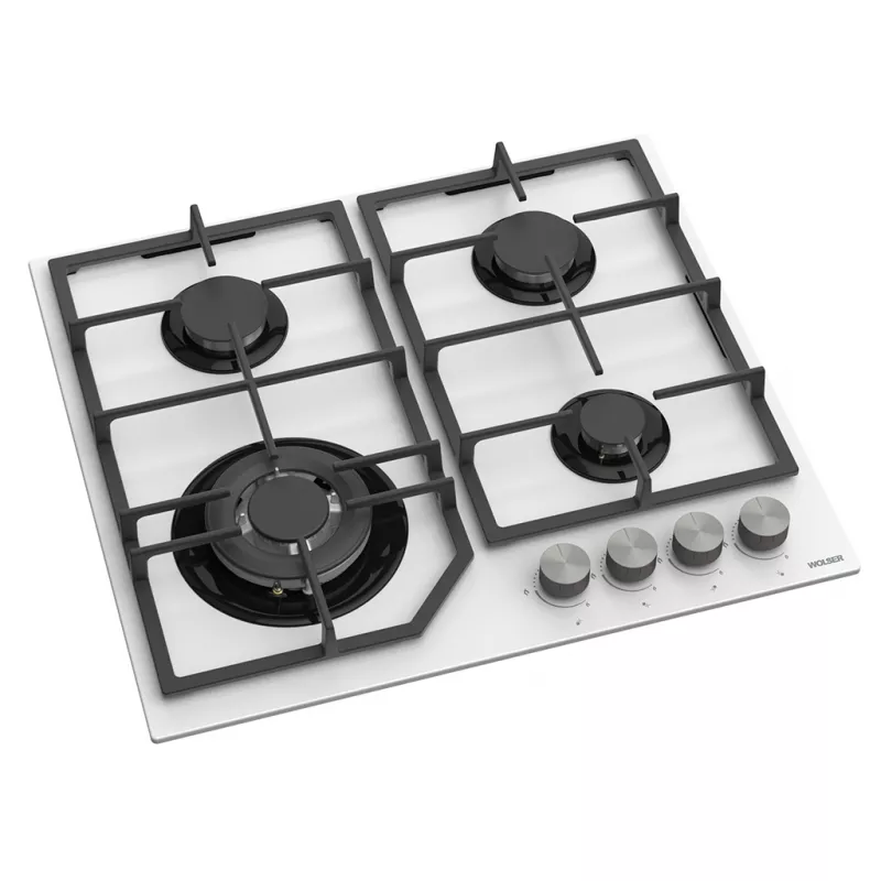 Plita incorporabila cu gaz WOLSER WL- F 6406 TURBO, White
