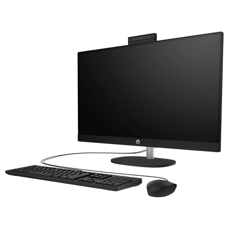 PC All-in-One HP HP AIO 27-cr1005ci Black (27" FHD IPS Core Ultra 7 155U 1.7-4.8GHz, 16GB, 512GB SSD, Wired KB&MS, FreeDOS)