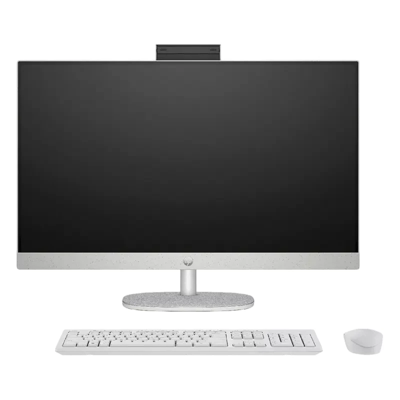 PC All-in-One HP HP AIO 27-cr1031ci White (27" FHD IPS Core Ultra 7 155U 1.7-4.8GHz, 16GB, 512GB SSD, Wired KB&MS, FreeDOS)