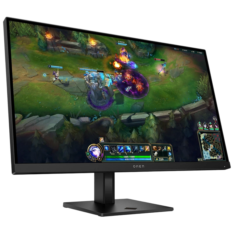 Monitor gaming HP 27" HP Omen 27 G2 Black, IPS, 1920x1080, 165Hz, AdaptiveSync, 1msGTG, 400cd, HDR400, HDMI+DP, Pivot