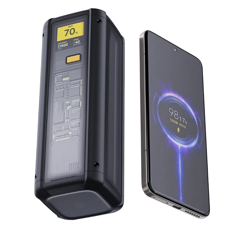 Power Bank Xiaomi Power Bank, Xiaomi 25000 mah, 212W, HyperCharge, Black