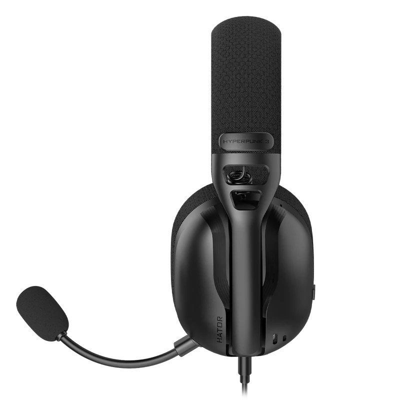 Gaming Casti HATOR Hyperpunk 3 Wired 3,5 Black