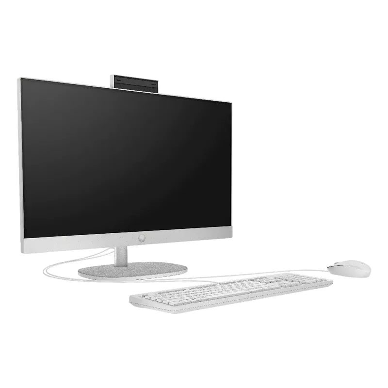 PC All-in-One HP HP AIO 24-cr0075ci Shell White (23,8" FHD IPS Core i3-1315U 1.2-4.5GHz, 8GB, 512GB, wired KB&MS, Free DOS)