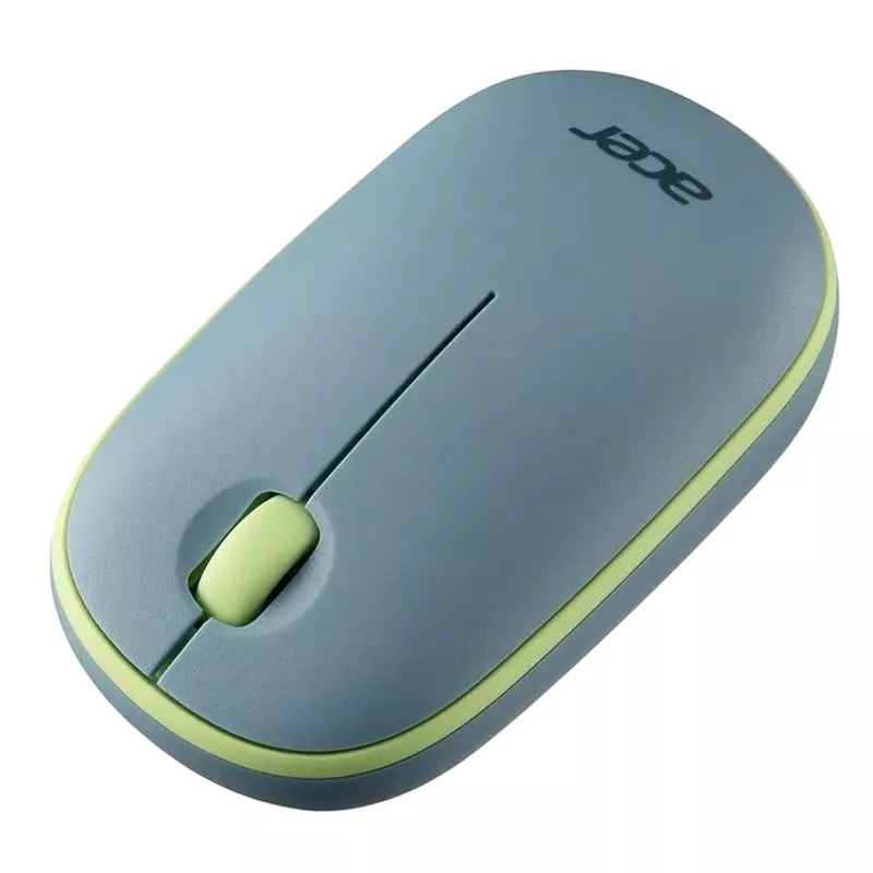 Мышь ACER Wireless Mouse Acer AMR100, 1600 dpi, 3 buttons, 60g, Silent, 1xAAA, 2.4Ghz, Blue