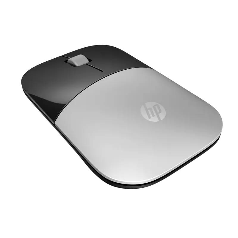 Мышь HP Wireless Mouse HP Z3700, up to 1200 dpi, 3 buttons, Multi surface tracking, Ambidextrous, 50g., 1xAA, 2,4Ghz, Silver