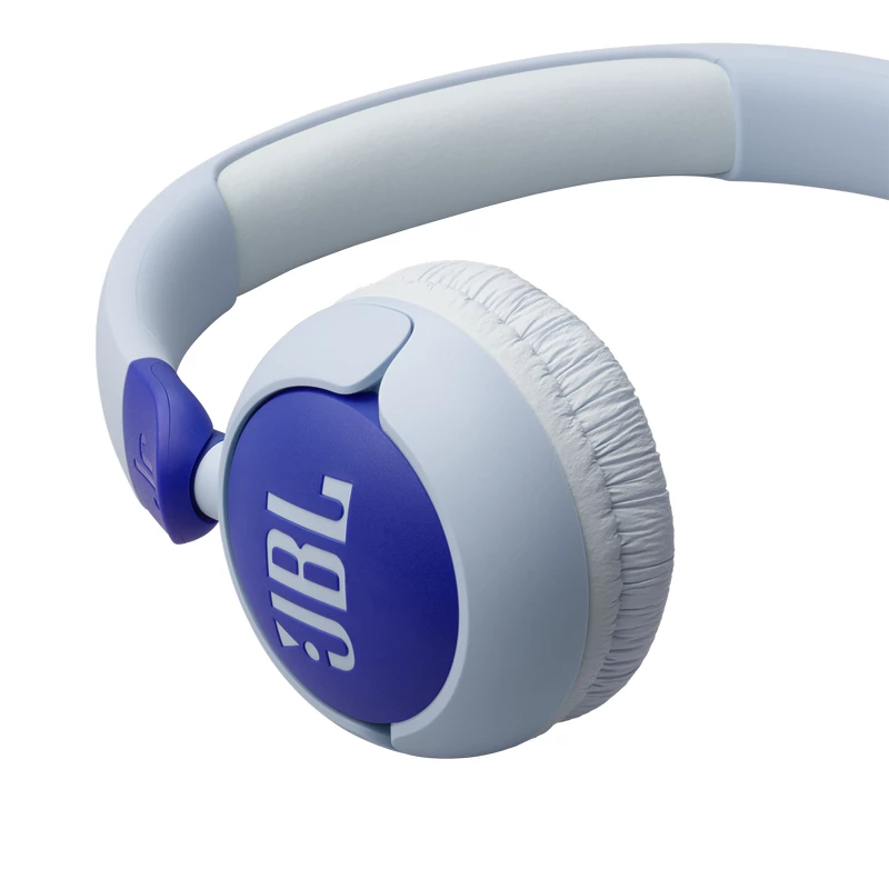 Casti cu fir si microfon JBL Headphones  JBL JR320, Kids On-ear, Blue