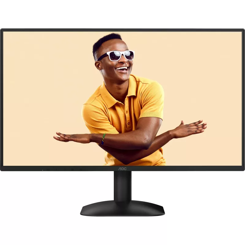 Monitor AOC 23.8” AOC IPS LED 24B31H Black Bezel Ultra Narrow (1ms, 1000:1, 300cd, 1920x1080, 178°/178°, VGA, HDMI, Refresh Rate 120Hz, VESA)