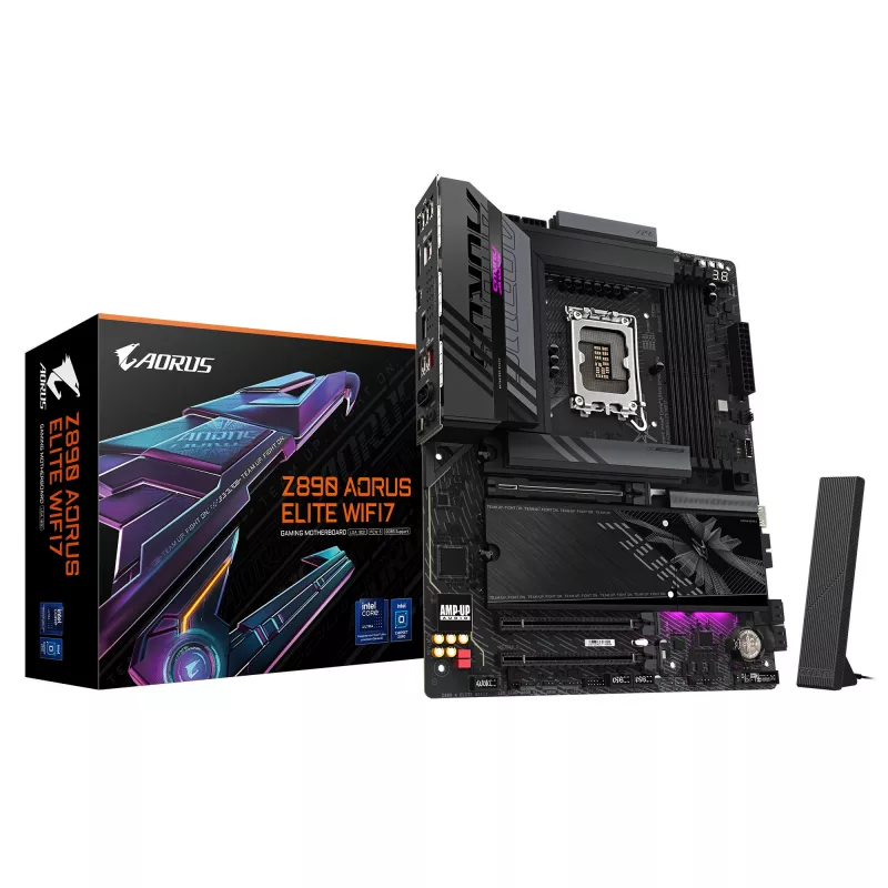 Материнская плата MSI Z890 AORUS ELITE WIFI7, (LGA 1851/Intel Z890)