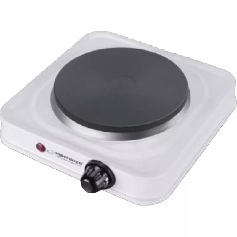 Aragaz electric ESPERANZA Electric Hot Plate Esperanza ST.HELENS EKH013W White, 1000W 5 temperature