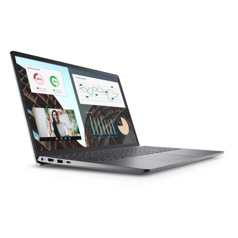 Ноутбук DELL Laptop Dell Vostro 3530, 15.6" FHD, i7-1355U / 16GB DDR4 / 512GB SSD / Iris(R) Xe Graphics, Ubuntu