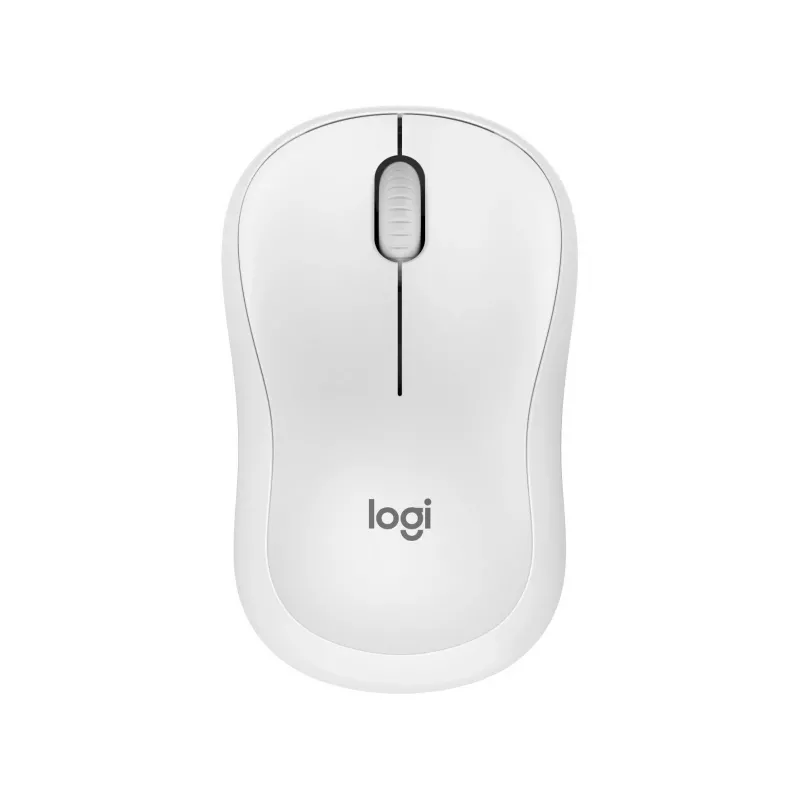 Mouse wireless LOGITECH Logitech Wireless Mouse  M240  Silent Bluetooth Mouse - WHITE - 2.4GHZ/BT - DPI range:400-4000, Steps of 100 DPI, Number of Buttons: 3 (Left/Right-cli