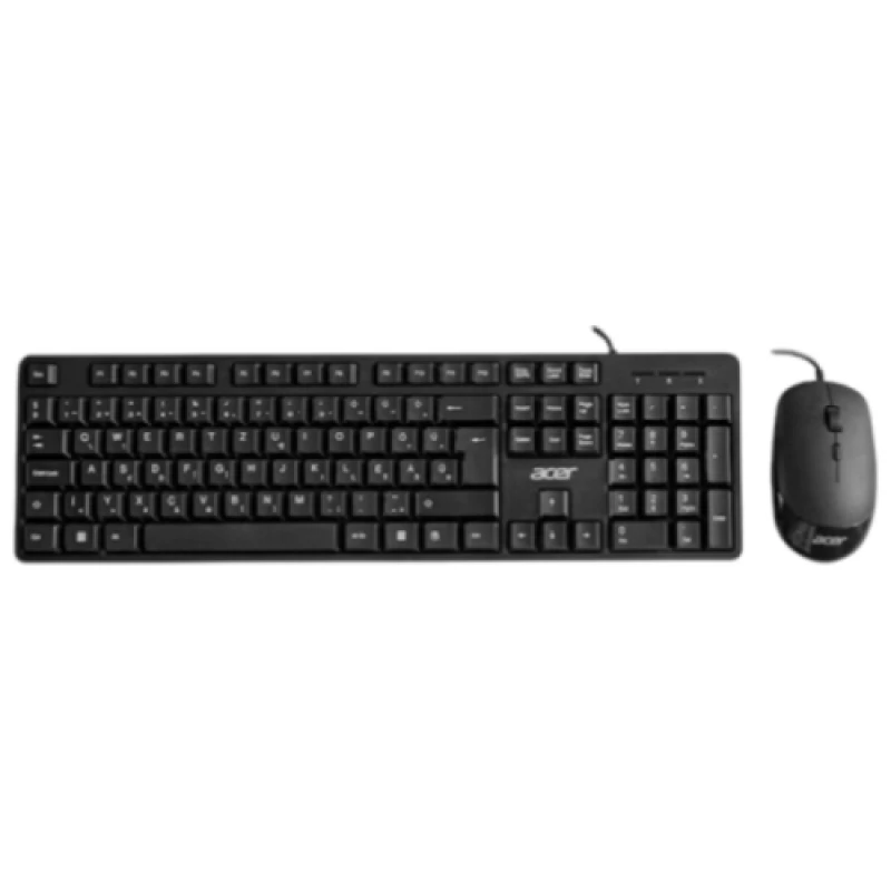 Комплект (клавиатура+мышь) ACER AKW900 WIN, Black